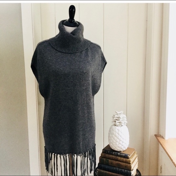 NWT Autumn Cashmere poncho sweater - Picture 5 of 6